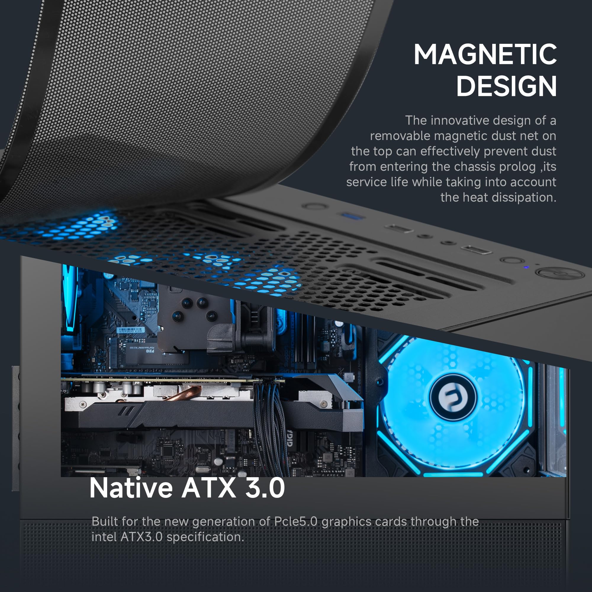 Amazon.com: NINGMEI Gaming PC Desktop, AMD Ryzen 7 9700X 8 core